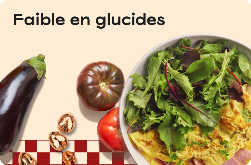 Faible en glucides