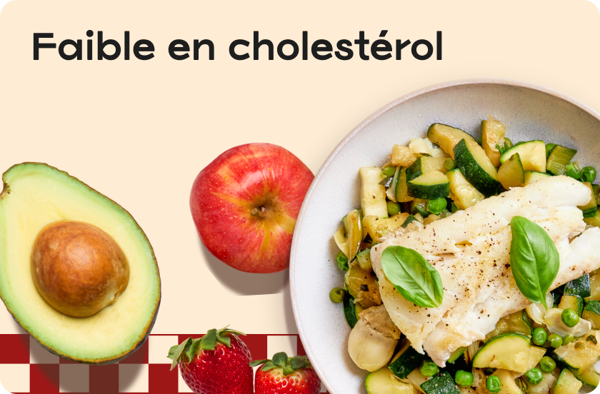 Faible en cholestérol