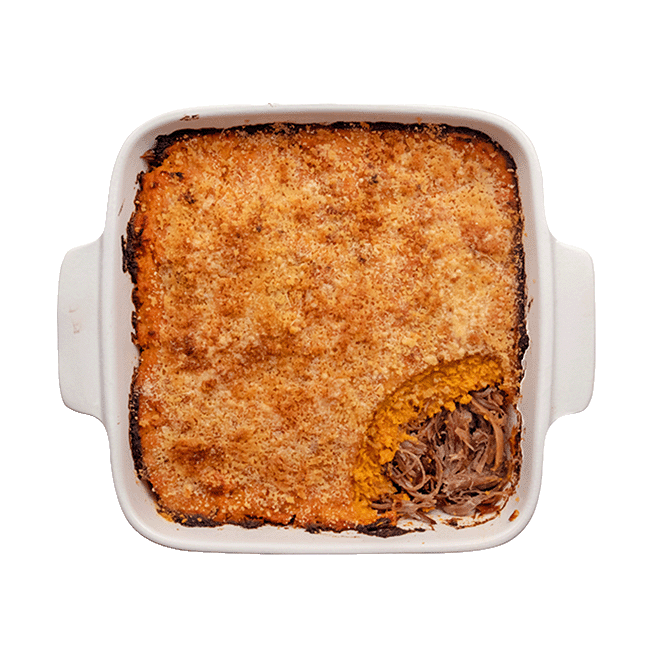 Parmentier de canard aux patates douces