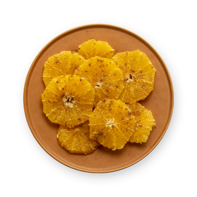 Salade d'oranges à la marocaine
