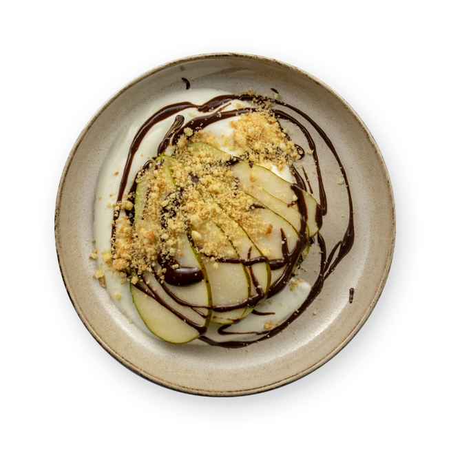 Bowl poire & chocolat
