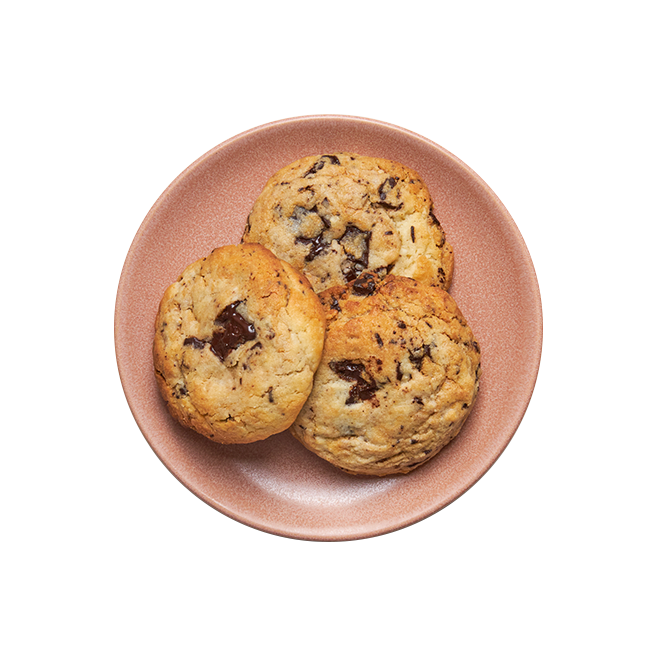Cookies choco cacahuètes