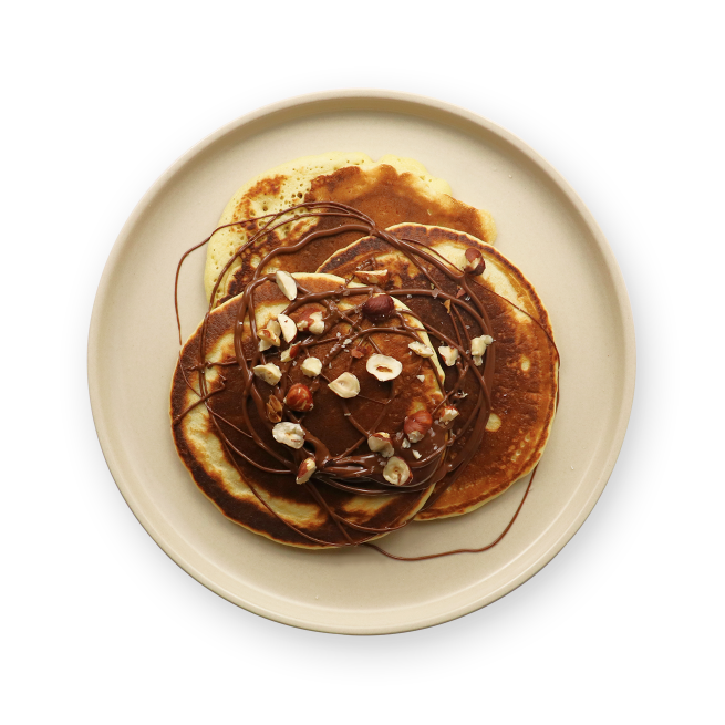 Pancakes & pâte à tartiner