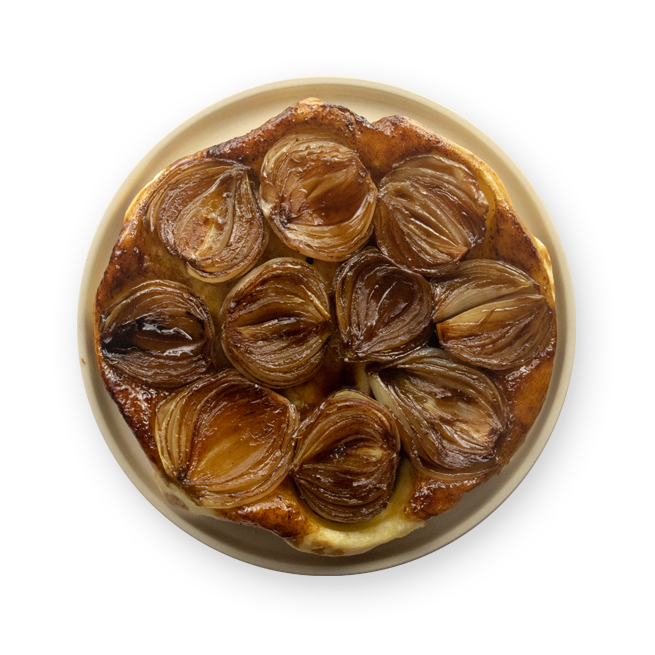 Tatin d'oignons