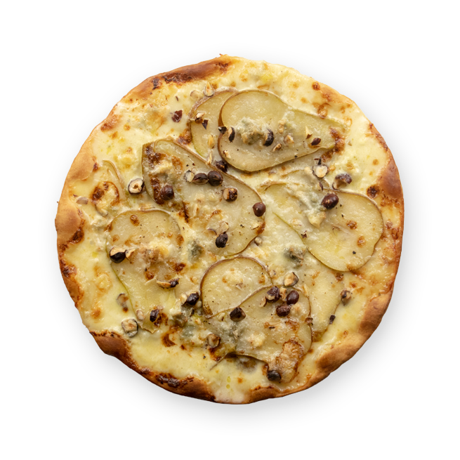 Pizza poire gorgonzola