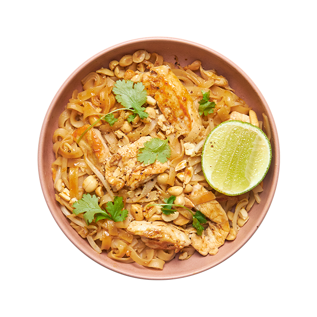 Pad Thaï poulet