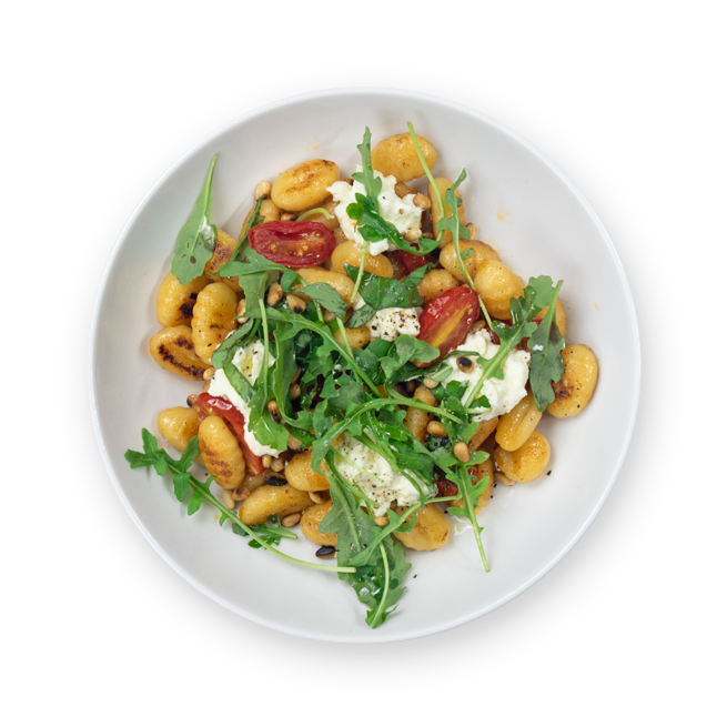 Gnocchi poêlés aux tomates