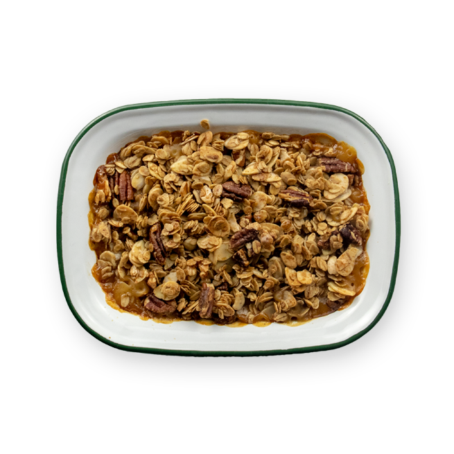 Crumble express au granola
