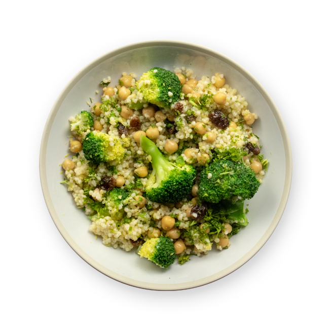 Taboulé brocoli & pois chiches