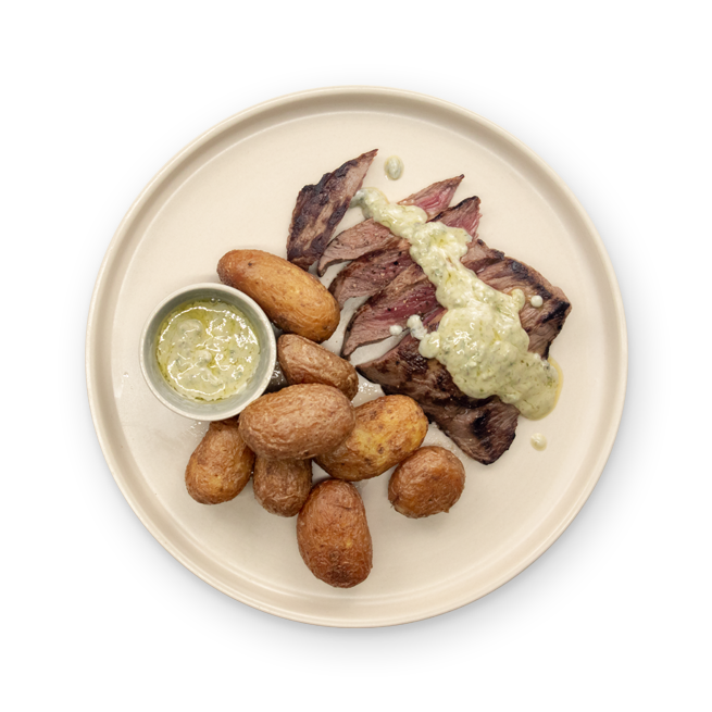 Bœuf sauce roquefort