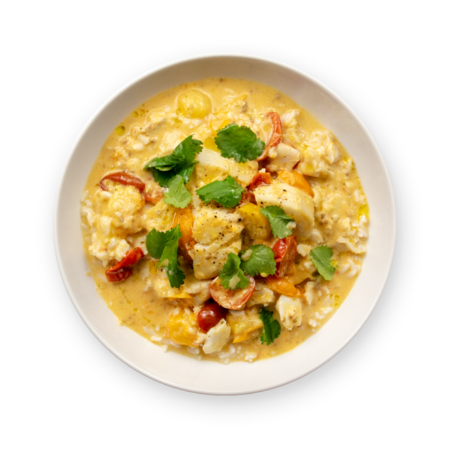 Curry de poisson