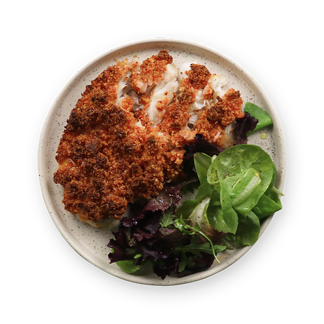 Cabillaud en croûte de chorizo