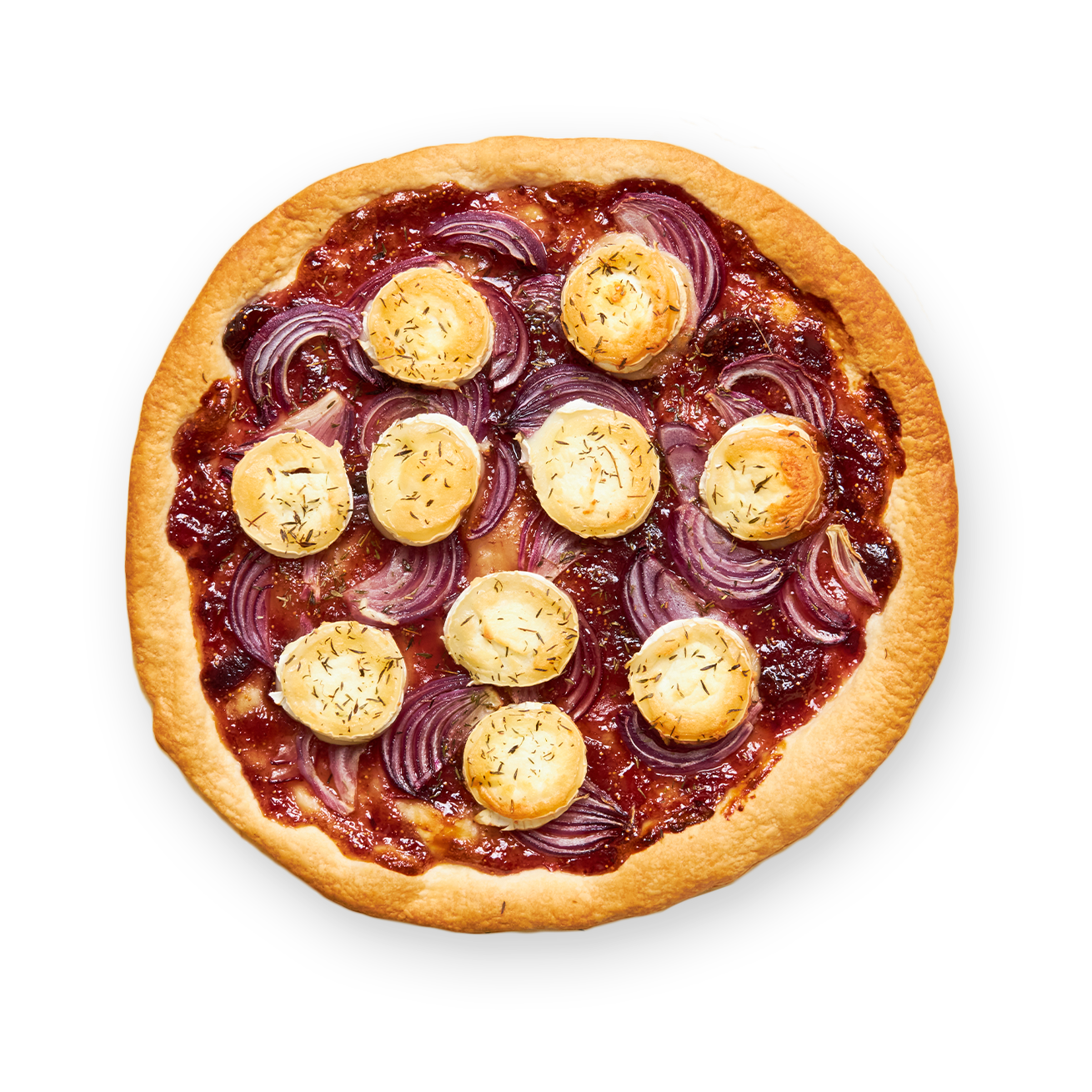 Tarte fine oignons & chèvre