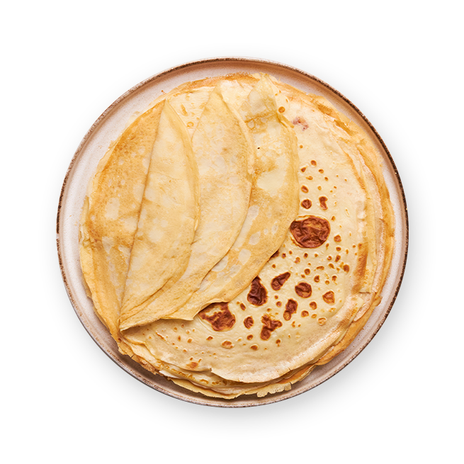Crêpes maison au cidre