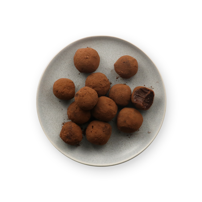 Truffes maison au chocolat