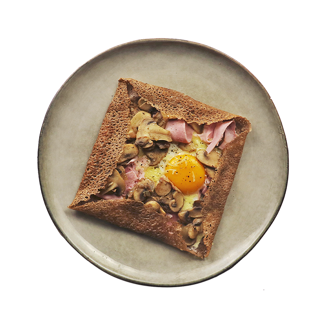 Galette forestière