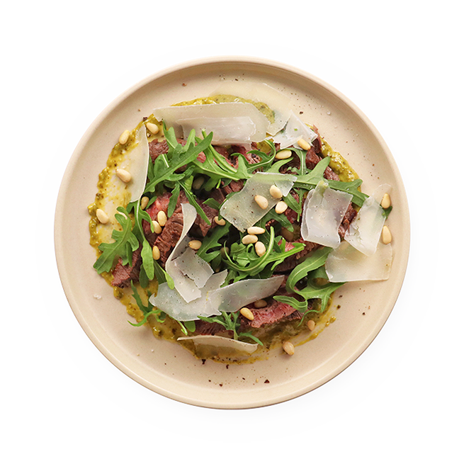 Rumsteak à l'italienne
