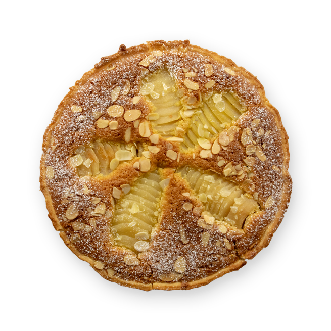 Tarte poire amandine