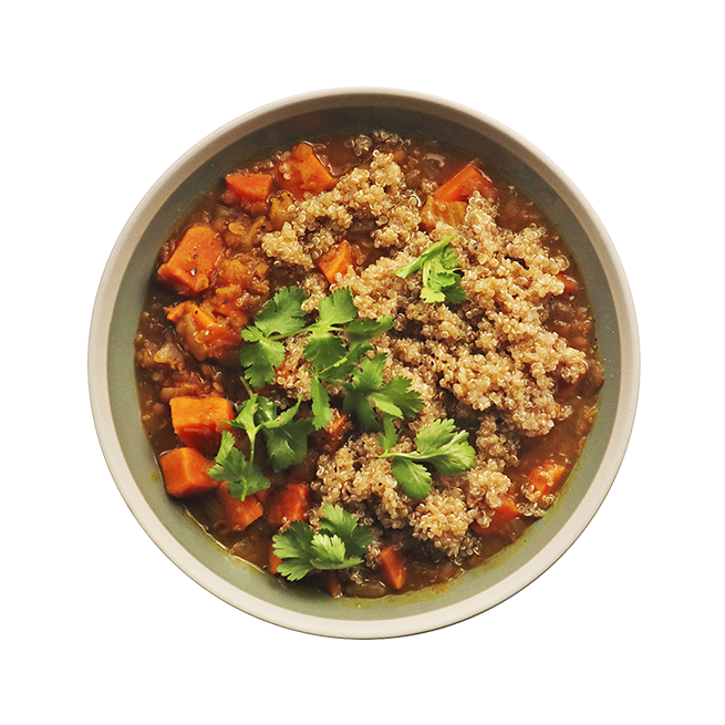 Dahl patates douces & lentilles corail