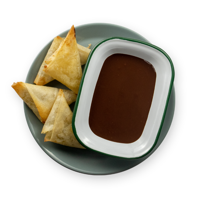Samoussas choco ananas