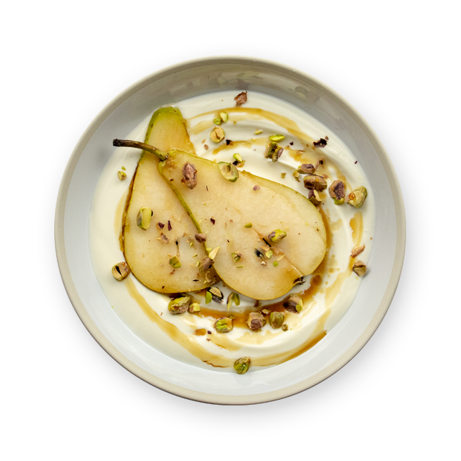 Yaourt & poire