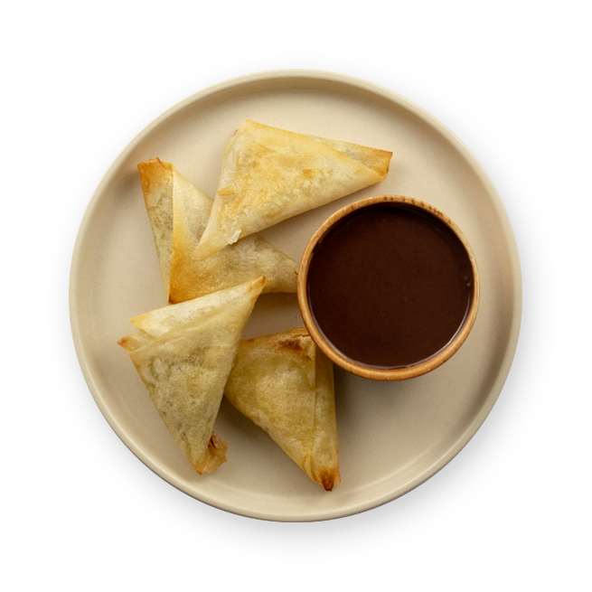 Samoussas choco banane