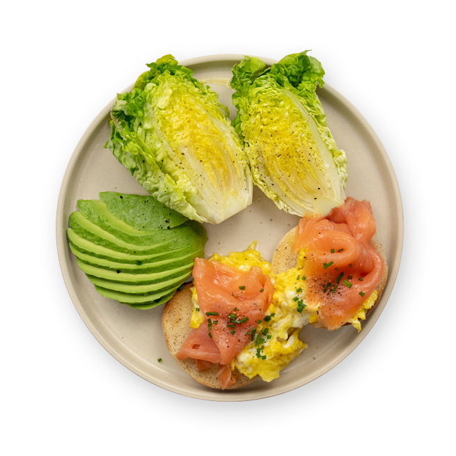 Egg muffins au saumon