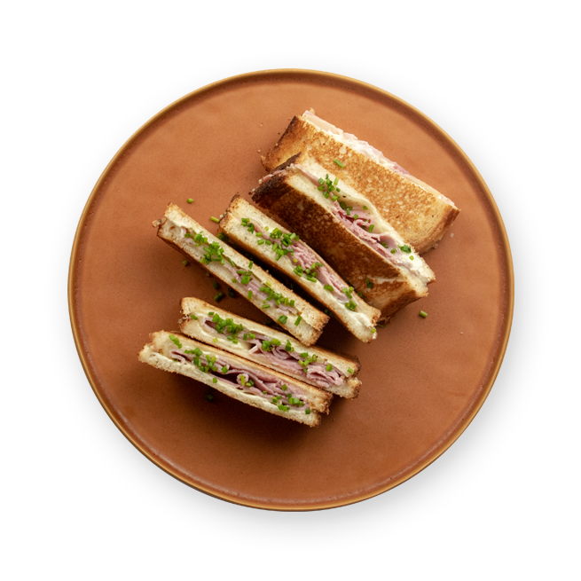 Grilled cheese jambon & comté