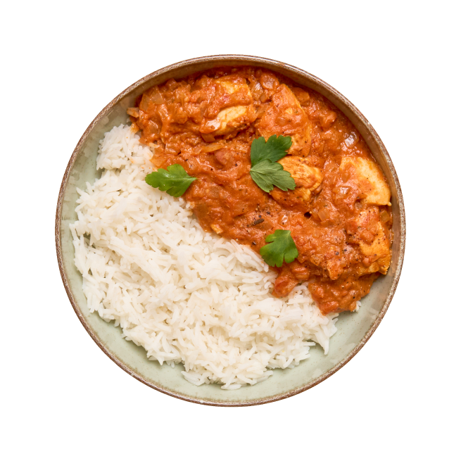 Poulet façon mafé & riz