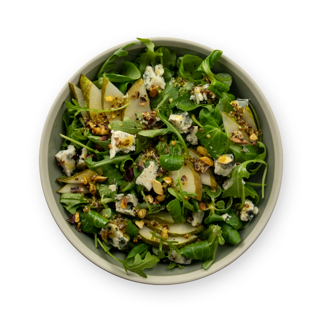 Salade poire & roquefort