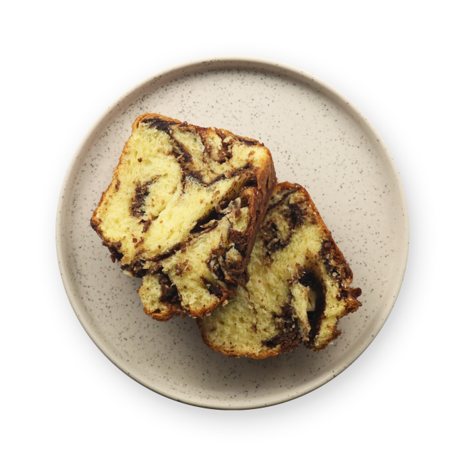 Babka choco-noisettes