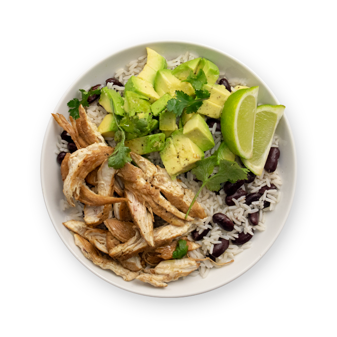 Cuban rice bowl