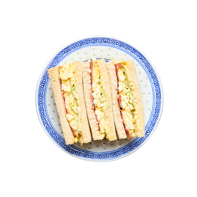 Sando japonais œuf & bacon