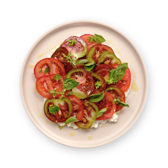 Carpaccio de tomates