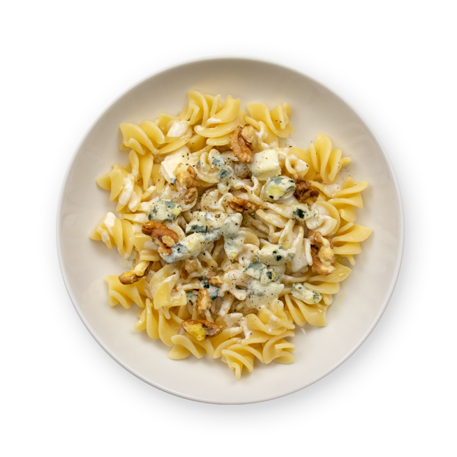Fusillotti au roquefort & noix