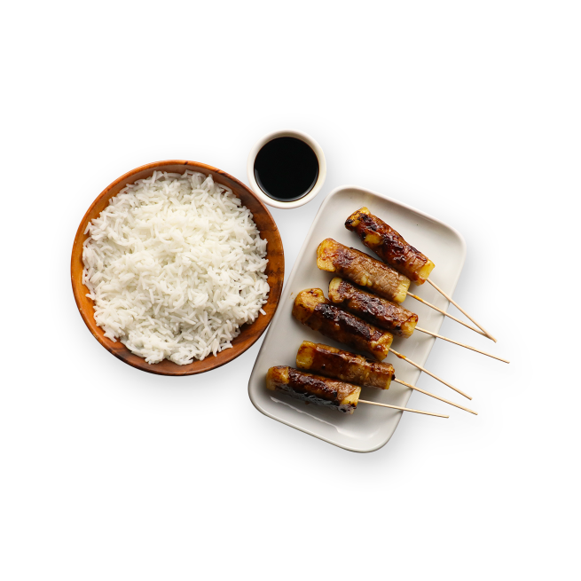 Yakitori bœuf fromage