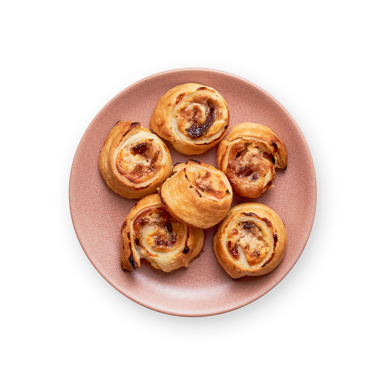 Roulés au chèvre frais & figues