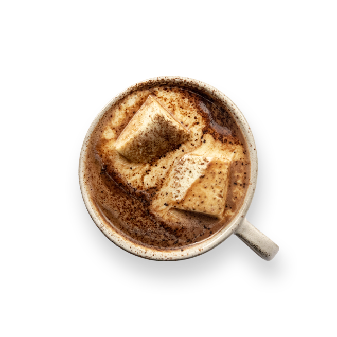 Chocolat chaud & marshmallows