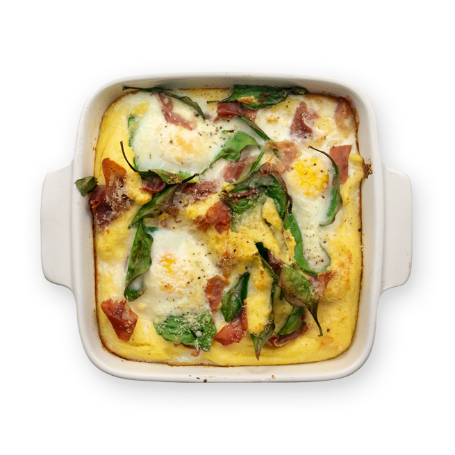 Gratin de polenta