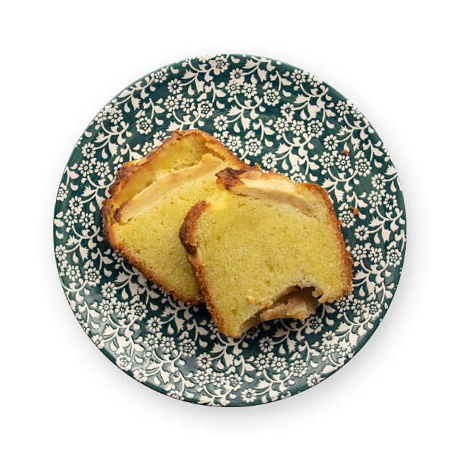 Quatre-quarts aux pommes