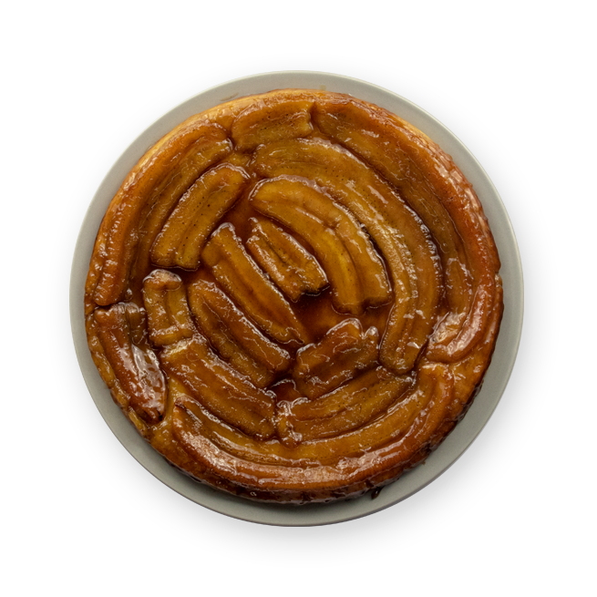 Tarte tatin à la banane