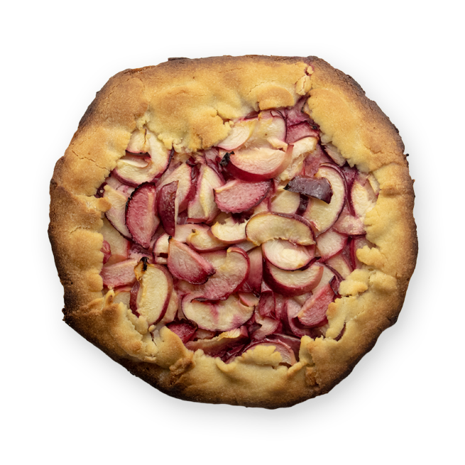 Tarte rustique aux nectarines