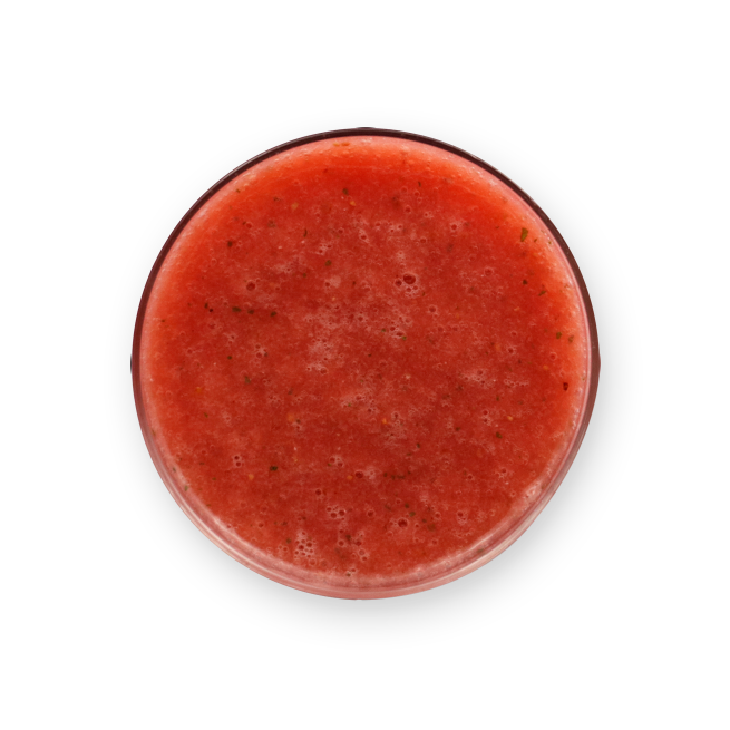 Smoothie pastèque fraise